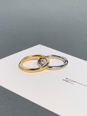 Romantic Simple Ring (2color)