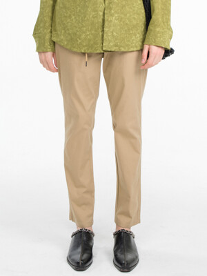 Banding Slacks BEIGE