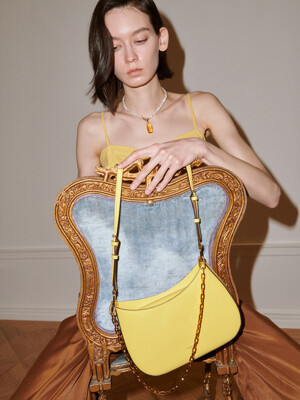 Pebble bag-yellow