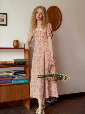 Cest charming open back long dress
