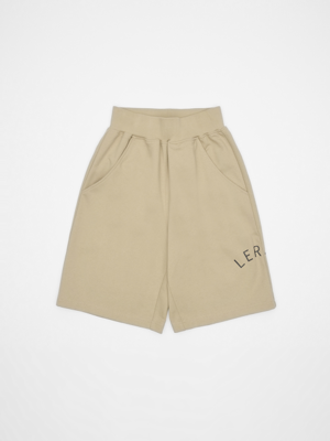 LOGO HALF PANTS_SEPIA