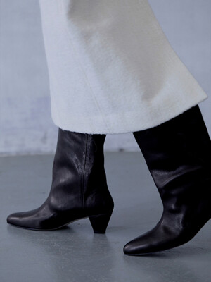 LUBLIN mid-calf boots_black