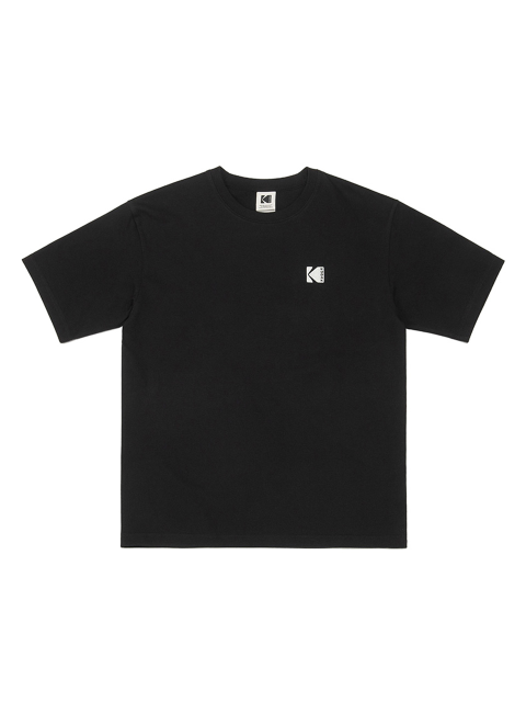 티셔츠,티셔츠 - 코닥 어패럴 (KODAK Apparel) - 디지털 레인보우 에어로쿨 세미오버핏 반팔티셔츠 BLACK