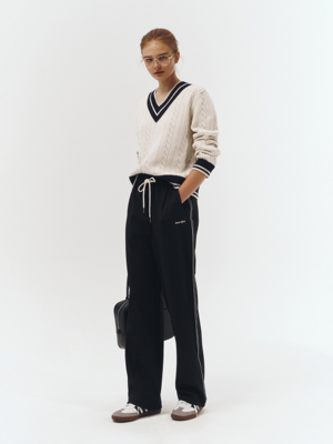 UNISEX CLASSIC TRACK PANTS BLACK_UDPA3A106BK
