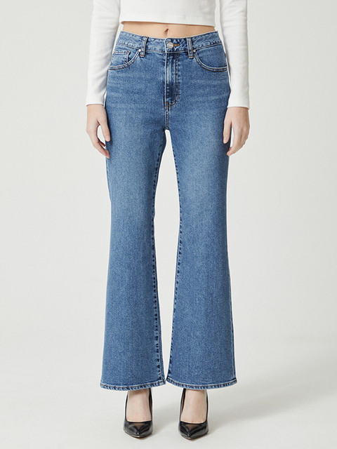 데님 - 게스 (GUESS) - BACK DETAIL FLARE DENIM_YN1D6057