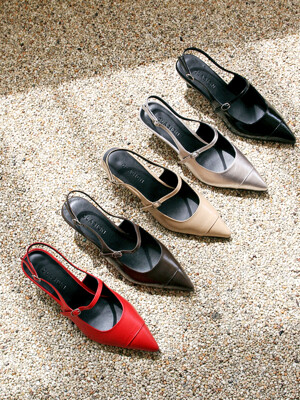 ANNE MARY JANE sling back shoes_CB0116(5colors)