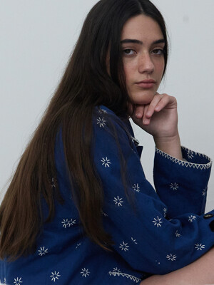 The KYOTO Jacket Blue_F232JK03