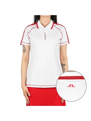 [제이린드버그] 22FW (GWJT06448 0000) 여성 KOURTNEY  폴로 반팔 티셔츠
