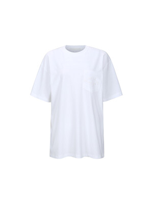 LE FREAK-EMBROIDERED T-SHIRT (WHITE)