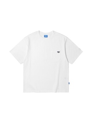 남여공용 코튼 베이직 아트웍 반팔 티셔츠[WHITE](UA4ST96_31)