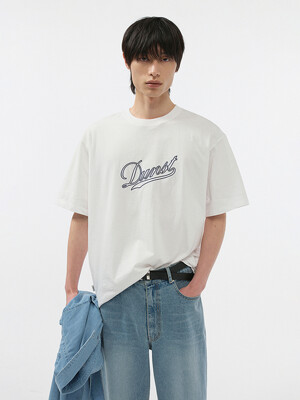 UNISEX CHAIN LOGO T-SHIRT OFF WHITE_M_UDTS5B131OW