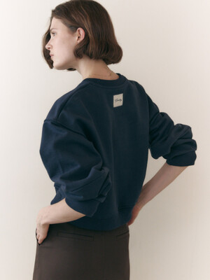 Volume Sleeve Sweat Shirt_2color