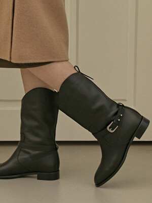 1692_1 Loote Strap Half Boots