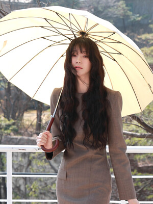 [무료각인] 크로반 초경량 예쁜 장우산 KR30