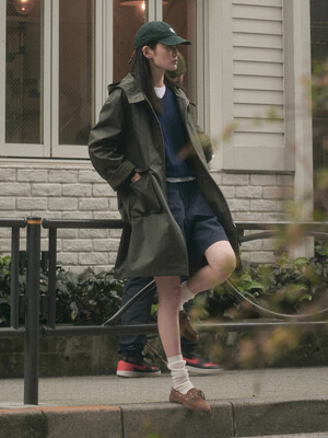 COCO HOOD TRENCH COAT_KHAKI