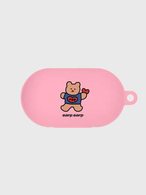 Bear heart-pink(버즈플러스-컬러젤리)