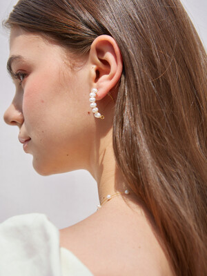 Half Moon Earring