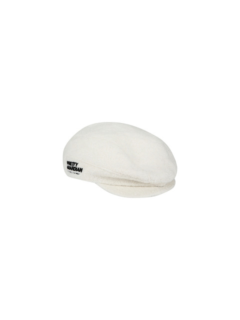 모자 - 와이씨에이치 (YCH) - [FW22] PRETTY GUARDIAN EMBROIDERED FLAT CAP