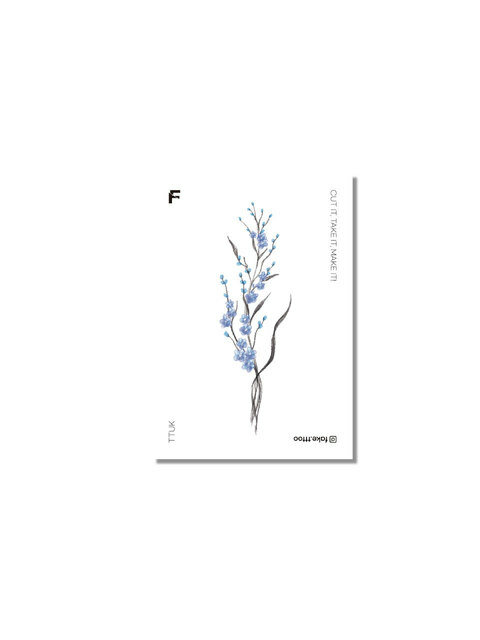 네일&타투 - 페이크타투 (FAKE.TTT) - Blue Radio 타투스티커