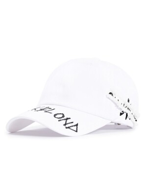 BBD Side Patch Graffiti Logo Cap (White)