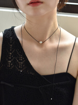 fresh pearl string necklace