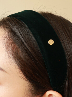 Wide Velvet Hair Band_3 COLORS