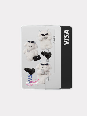 pattern bad puppy outfits [맥세이프 카드지갑]