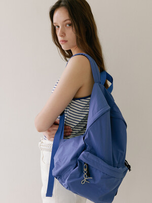 [키링증정] Big Pocket Backpack - Blue