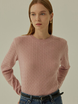 SERIE CABLE KNIT (4colors)
