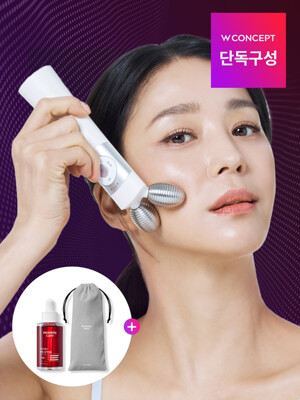 [청담동 경락템]EMS 브이쎄라 중주파 마사지기 (ABC 광채앰플+파우치 단독증정)