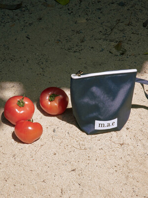 Shell Pouch _ Navy