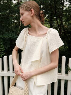 Twist Frill Blouse_2color