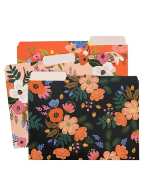 Lively Floral File Folder Sets 파일폴더 세트