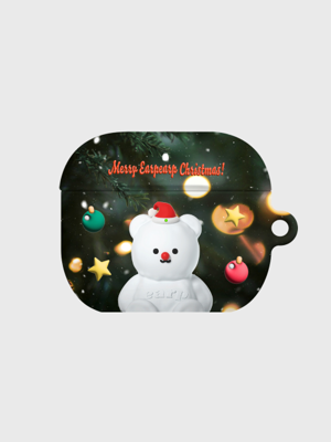 CHRISTMAS SNOW FACO-GREEN(에어팟3-하드)