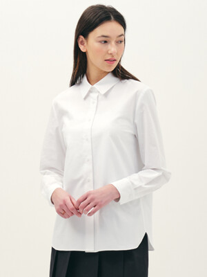 symbol oxford shirt_white