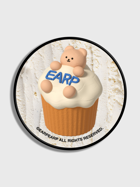 휴대폰/기기케이스 - 어프어프 (EARP EARP) - CUPCAKE COVY-IVORY(스마트톡)