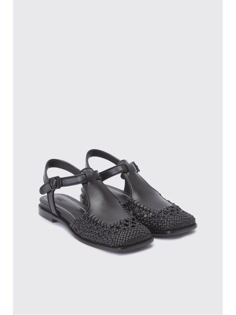 펌프스 - 슈콤마보니 (SUECOMMA BONNIE) - T-strap slingback(black)_DG2DM23009BLK