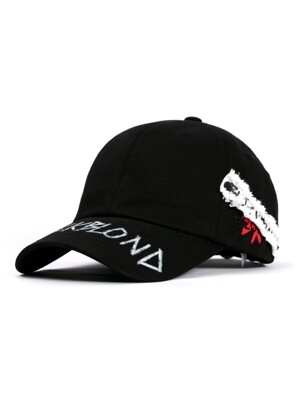 BBD Side Patch Graffiti Logo Cap (Black)