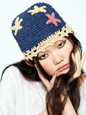 STAR STAR HAT NAVY