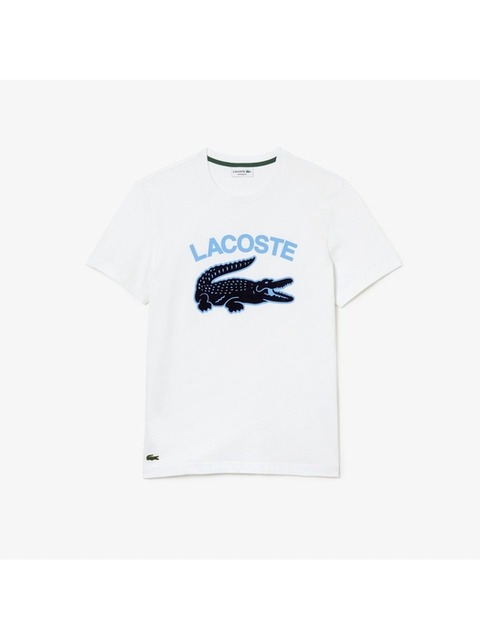 팬츠 - 라코스테 (LACOSTE) - 공용 빅크록 반팔 티셔츠 TH9681-53G 001