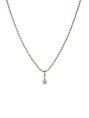 Amelie Pear-cut Pendant Necklace