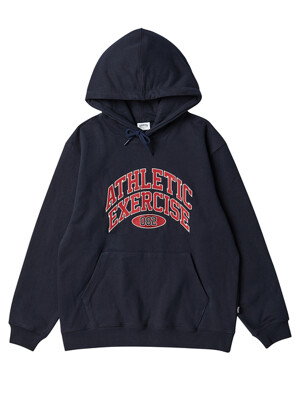 DOUBLE ARCH LOGO HOODIE_NAVY