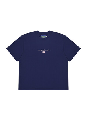 EMBROIDERED LOGO T-SHIRT (NAVY)
