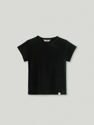 A-label short sleeved t-shirt_black