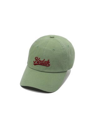레터링 릴렉스핏 볼캡 KHAKI