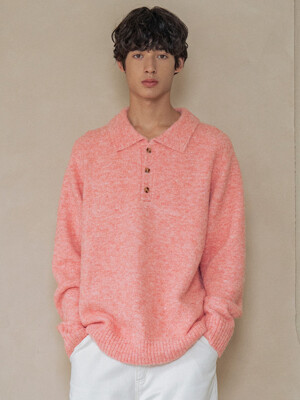 T20054 컨트리 울 니트_Sunset pink