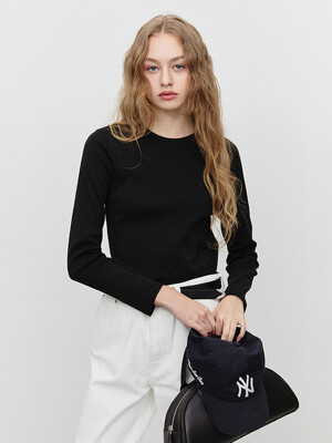 ESSENTIAL LONG SLEEVE T-SHIRT BLACK_UDTS5A205BK