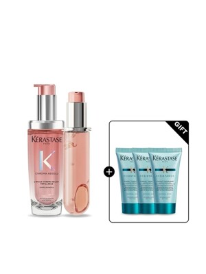 크로마 압솔뤼 헤어오일 75ml + 리필 75ml 세트 (시몽 50ml*3 증정)