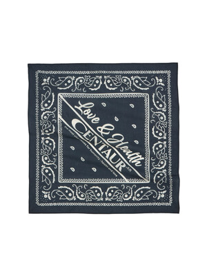 CENTAUR ARCHIVE LARGE BANDANA_NAVY