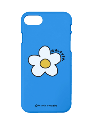 Flower point-blue(color jelly case)